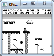 Little does Mario know, that platform is incorporeal to him. He's trapped.